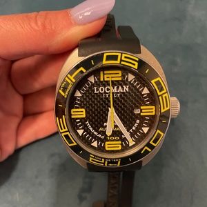 Locman Italy Round Titanium Dive Watch
